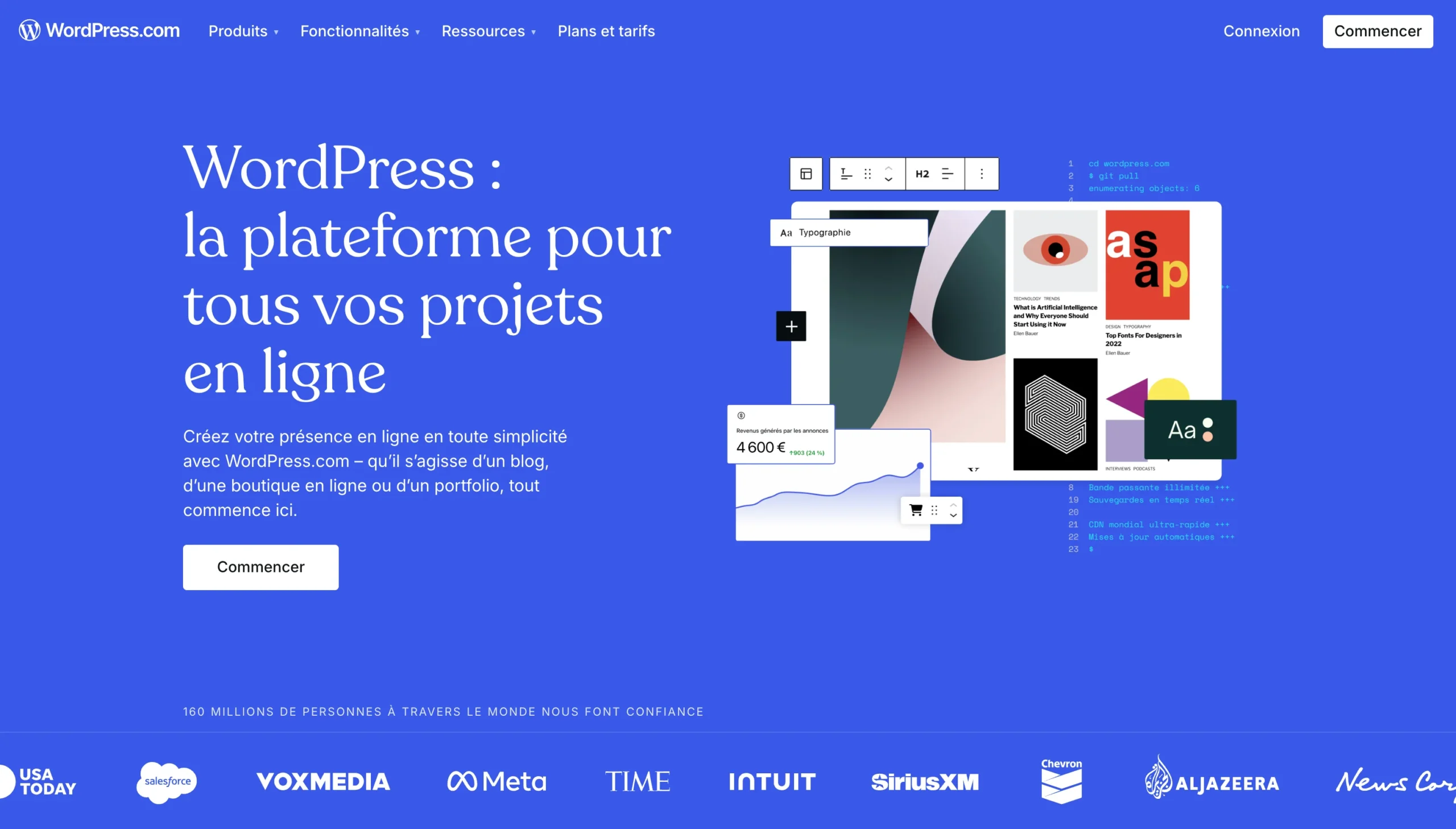 Comment j’utilise WordPress pour créer des sites web