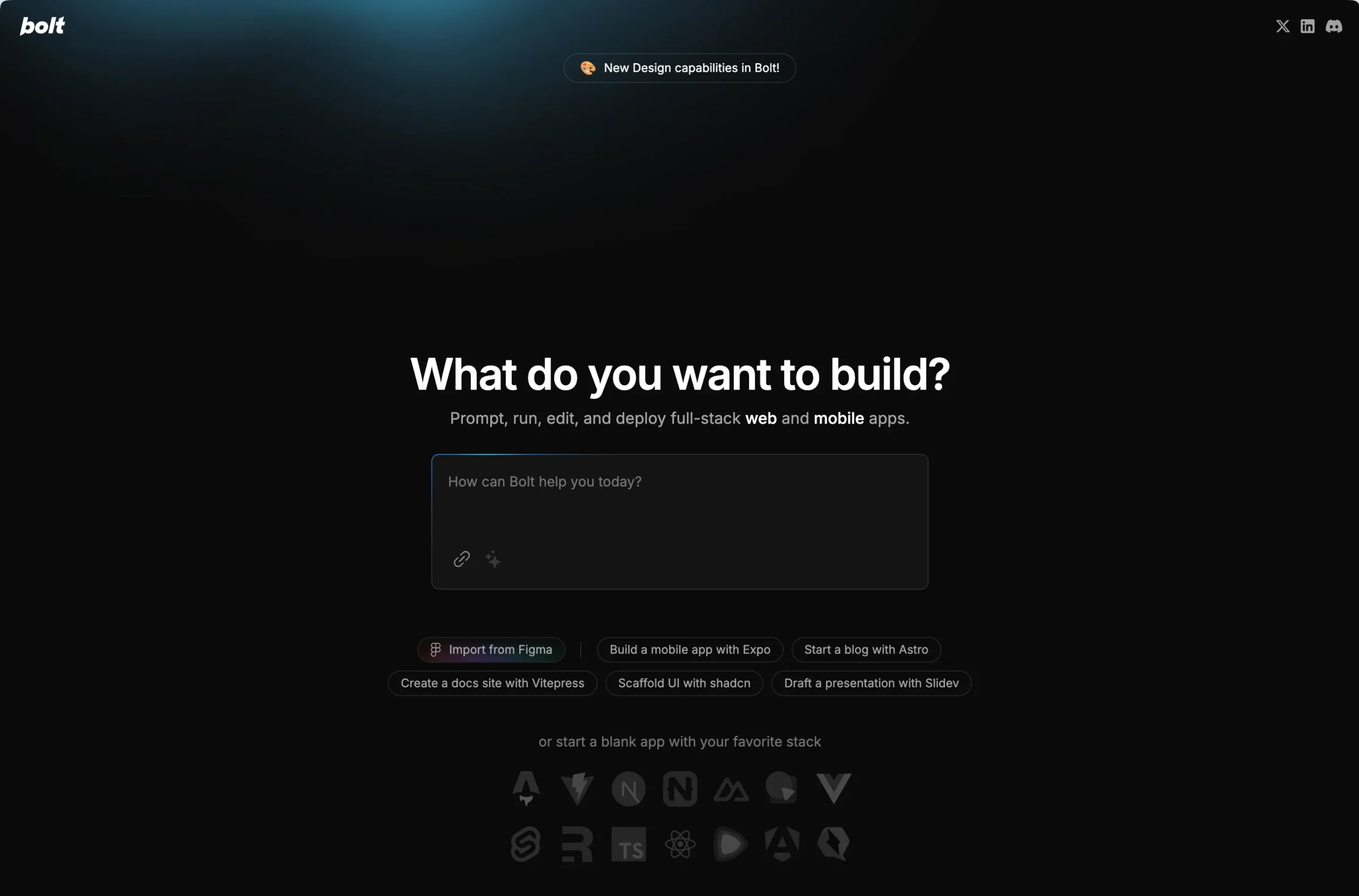J’ai essayé Bolt.new pour créer une Landing page